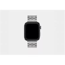 Coach Outlet Apple Watch Strap, 42 mm And 44 mm - Grey