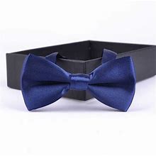 Kid Solid Butterfly Bowtie Wedding Accessories Gift Bow Tie Party