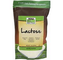 NOW Foods Lactose 16-Ounce (Pack Of 6)