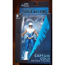 Dc Comics. Super-Villains Captain Cold Action Figure. New In Box