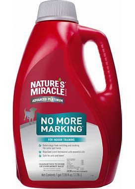 Nature's Miracle No More Marking Pet Stain & Odor Remover, 1-Gal Bottle