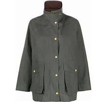 Mackintosh - Blair Waxed Field Jacket - Women - Cotton - 12 - Green