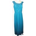 Cameron Blake Blue Cocktail Dress Size 12 New With Tags