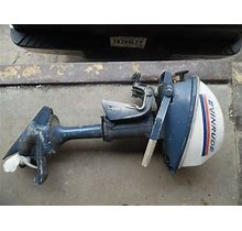 Evinrude 5 Hp OUTBOARD Motor Boat Freshwater Untested