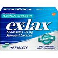 Ex-Lax Maximum Strength Stimulant Laxative 48 Pills For Gentle Overnight Relief Of Constipation