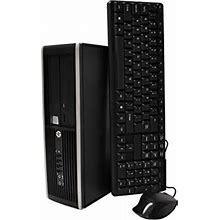 HP Desktop PC Computer, Intel Core i5 3.1 Ghz, 4 GB Ram, 250 GB Hard Drive, DVDRW, Wireless Wifi, Windows 10 (Renewed)