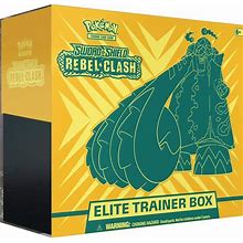 Pokémon TCG: Sword & Shield-Rebel Clash Elite Trainer Box | 8 Booster Packs | Genuine Cards