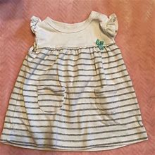 Carter's Dresses | Carters 12 Month Dress With Pockets | Color: Cream/White | Size: 12Mb