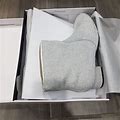 Nine West Alexius Silver Girls Boots - New Women | Color: Grey | Size: 6