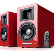 Edifier - Airpulse A100 Hi-Res Wireless Speakers - Red