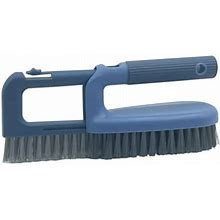 Trio Home Heavy-Duty Scrub Floor Brush With Comfort Handle, Includes Detachable Grout Scrubber