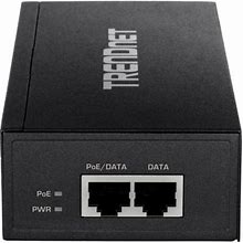 Trendnet Gigabit Ultra Poe+ Injector, Supplies Poe (15.4W), Poe+(30W) Or Ultra Poe(60W), Network A Poe Device Up To 100M(328 Ft), Supports IEEE