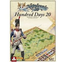 Victory Point Games Wargame Hundred Days 20 Box VG+