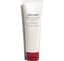 Shiseido Clarifying Cleansing Foam - 125 Ml - Cleanses, Balances & Removes Impurities For Smoother, Radiant Complexion - For All Skin Types