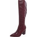 Nine West Womens Adaly Faux Leather Tall Knee-High Boots