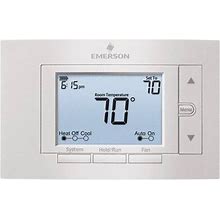 White-Rodgers | White Rodgers 50 To 99° F, 4 Heat, 2 Cool, Digital Nonprogrammable Multi-Stage Thermostat - 20 To 30 Volts, 1.77" Inside Depth X