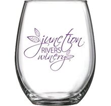 Customized Stemless Wine Glass Sample