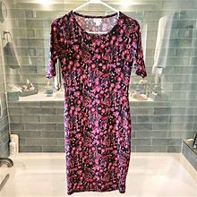 Lularoe Dresses | Knit T Shirt Dress | Color: Purple | Size: Xs