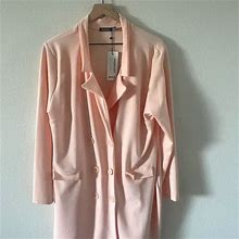 Boohoo Dresses | Mini Button Up Dress | Color: Pink | Size: 3X
