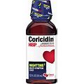 Coricidin HBP Nighttime Multi-Symptom Cold Liquid Cherry 12 Oz
