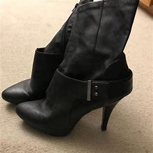Nine West Size 9 Boots - Women | Color: Black/Yellow | Size: 9