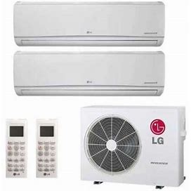 LG L2H24W09240000-A 24000 BTU Cooling / 24600 BTU Heating 22.5 SEER2 208 Volt Dual Zone Mini Split Package With Wall Mount Evaporators Cooling