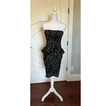 Betsey Johnson Cat Tail Cocktail Dress Size M