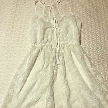 Hollister Dresses | Hollister Sun Dress | Color: White | Size: S