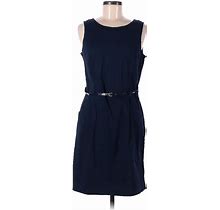 Tommy Hilfiger Casual Dress: Blue Dresses - Women's Size 8