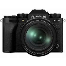 Fujifilm X-T5 Mirrorless Digital Camera (Black) With 16-80mm Lens