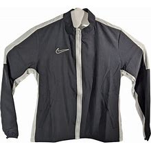 Nike Track Jacket Womens Size Medium Black And White Warm Up Full Zip. Nike. Black. Activewear Jackets. 0196155103649.