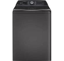 Ge Profile Ptw705bptdg 28" Smart Top Load Washer With Cu. Ft. Capacity Agitator Wi-Fi Smart Flexdispense Power Pre-Wash Microban Antimicrobial Size 5.