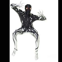 Morphsuits Holiday | Morphsuits Halloween Costume Zalgo Adult Xl | Color: Black | Size: Xl