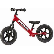 Strider - 12 Classic No-Pedal Balance Bike Ages 18 Months To 3 Years Red