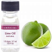 Lorann Oils Strengthflavor Food Flavor, 0125 Fl Oz - 3.7Ml, - Lime Oil