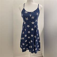 Old Navy Dresses | Star Girls Dress | Color: Blue/White | Size: 14G