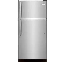 Frigidaire FFHT1821TS Top Freezer Refrigerator - 30" - 18 Cu Ft - Stainless Steel