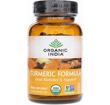 Organic India, Turmeric Formula Certified Organic 90 Veg Capsules