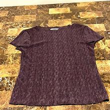 Dressbarn Tops | Dress Barn Womens Top | Color: Brown | Size: S