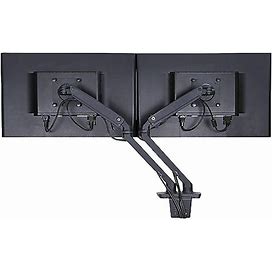 Ergotron MXV Desk Dual Monitor Arm - Matte Black