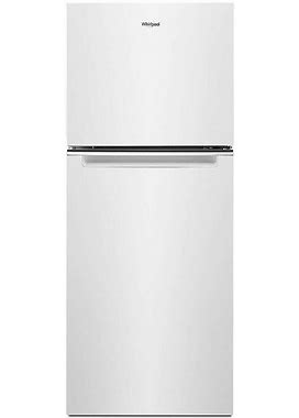 Whirlpool - 11.6 Cu. Ft. Top-Freezer Counter-Depth Refrigerator - White