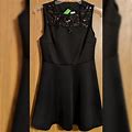 Unlisted Dresses | Black Mini Dress With Sequins | Color: Black | Size: L