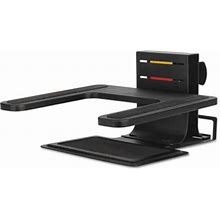 Adjustable Laptop Stand, 10" X 12.5" X 3" To 7", Black, Supports 7 Lbs