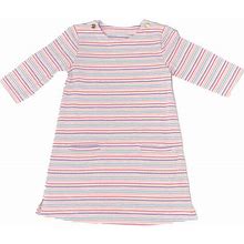 Egg New York | Elsie 3/4 Sleeve Stripe Print Dress, (Multicolors, Size 12Y) | Maisonette