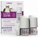 Comfort Zone Multi-Cat Two Room Kit Calming Diffuser For Cats, 30 Day
