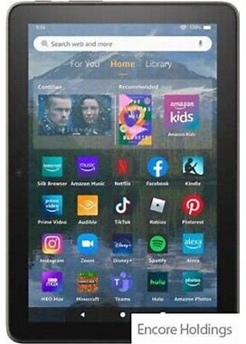 Amazon Fire Hd 8 Plus 8-Inch Tablet - 2022 - 32 Gb Storage - 3 Gb