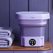 8L Foldable Portable Washer & Dryer - Compact, Travel-Friendly