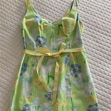 Lilly Pulitzer Dresses | Lilly Pulitzer Vintage Dress Size 8 | Color: Green/Yellow | Size: 8