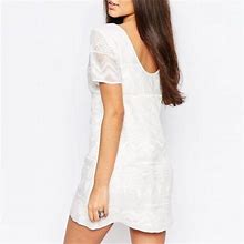 Abercrombie & Fitch Dresses | Abercrombie & Fitch White Shift Dress | Color: White | Size: Xs