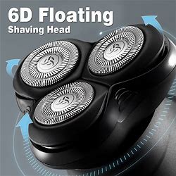Htwon Nushelly 6D Rechargeable Electric Shaver Rotary Shavers With Pop-Up Trimmer Gift